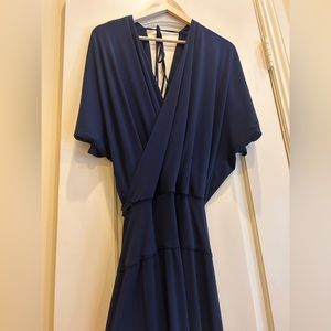 Julian Chang navy jumpsuit